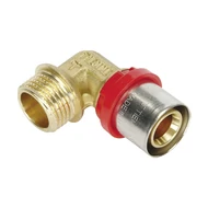 Külső menetes könyök press idomok