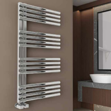 Sanica Edu króm design fürdőszoba radiátor 500x1100