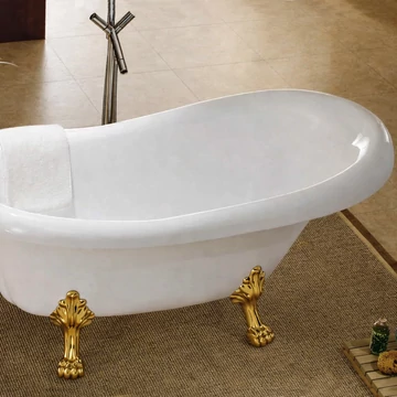 Sanica Ottoman Topkapı szabadon álló kád 170x80 arany lábbal