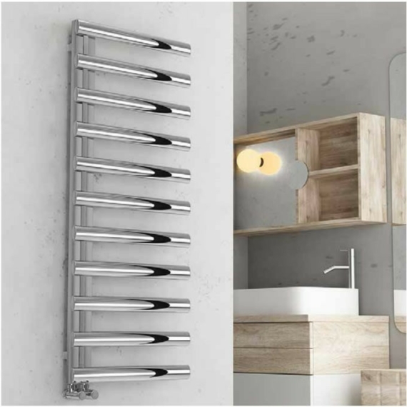 Sanica Mendoza króm design fürdőszoba radiátor 500x1200