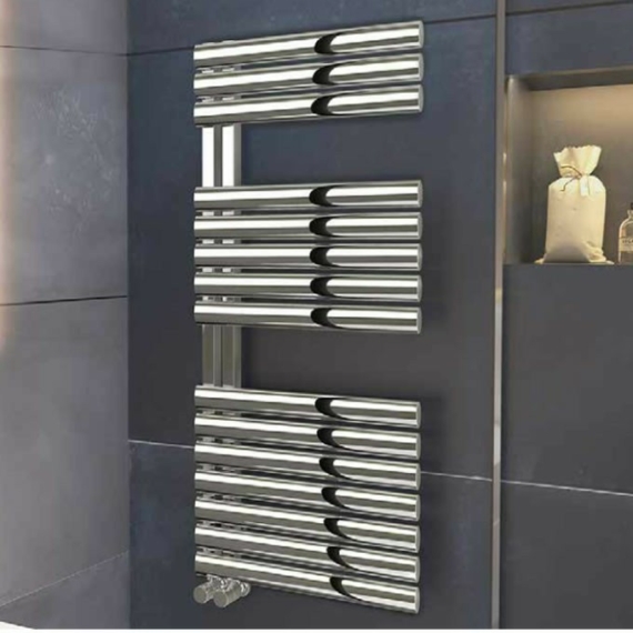 Sanica Sorno króm design fürdőszoba radiátor 500x1200