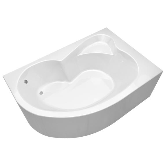 Sanica Sabin aszimmetrikus akril kád BAL 150x100